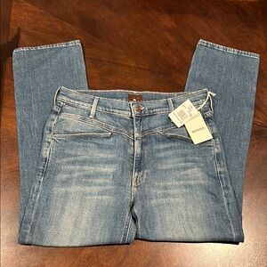 Brand New Tags Attached MOTHER The Dazzler Yoke-Front Ankle Jeans
